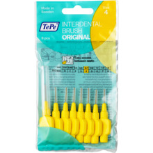 Interdental Brush Normal ( 0,7 mm yellow 8 ks ) - Mezizubní kartáčky 
